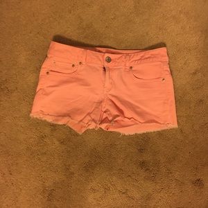 American Eagle Pink Jeans Shorts